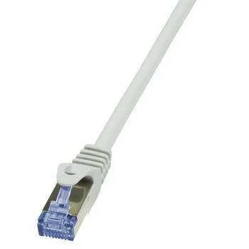 Logilink Patchkabel Cat6a  S/Ftp Awg26 Pimf  2,00m Grau