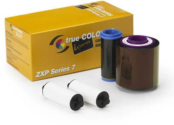 Zebra Color Ribbon Ymcko Fita para Impressora 250.