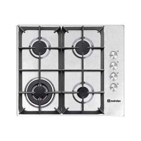 Placa a G&aacute;s Natural Mg 3650 Ff X Nat 4 Zonas Inox - Meireles