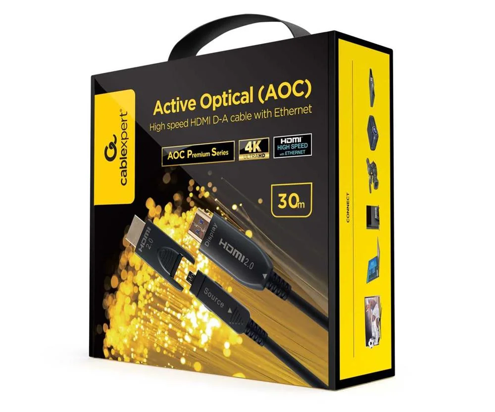 Cable Aoc Hdmi D-A de Alta Velocidad Con Ethernet.