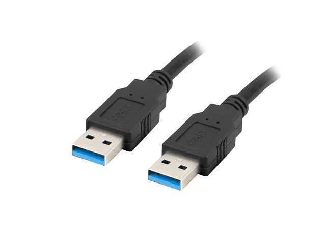 Lanberg Ca-Usba-30cu-0005-Bk Cabo Usb 0,5 M Usb 3.