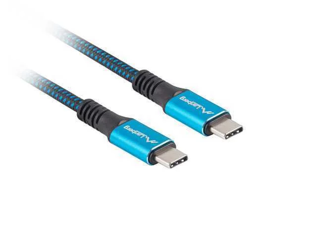 Lanberg Ca-Cmcm-45cu-0012-Bk Cabo Usb 0,12 M Usb4.