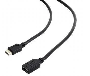 Cabo Extens&atilde;o Hdmi Gembird Cc-Hdmi4x-0.5m com Ethernet 0.5m Preto
