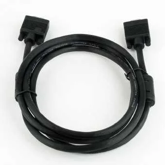 Cabo Vga Gembird Cc-Ppvgax-6b Premium Dual Shielded M/F 1.8m Preto