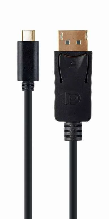 Gembird A-Cm-Dpm-01 Usb-C To Displayport-Male Adapter  4k 60 Hz  2m  Black