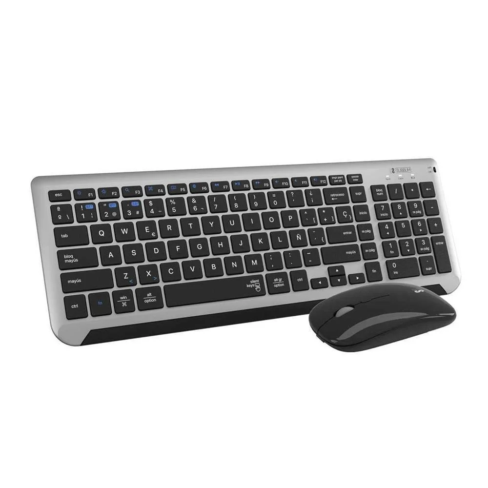 Teclado Y Rat?n Inal?mbrico Subblim Combo Dual Pr.