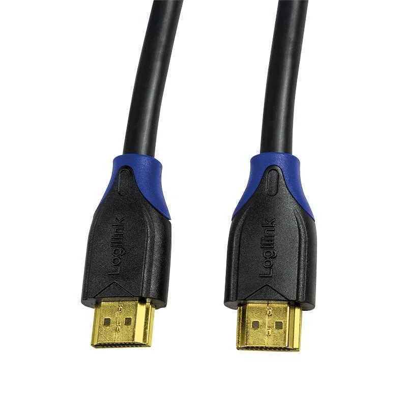 Logilink Hdmi-Kabel Ethernet High Speed, 4k2k/60hz,7.50m Sw. Bulk