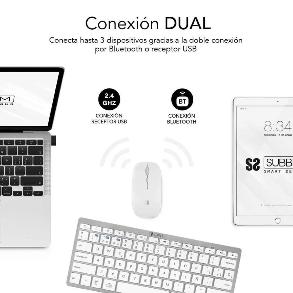 Subblim Subkbc-Oco010 Teclado