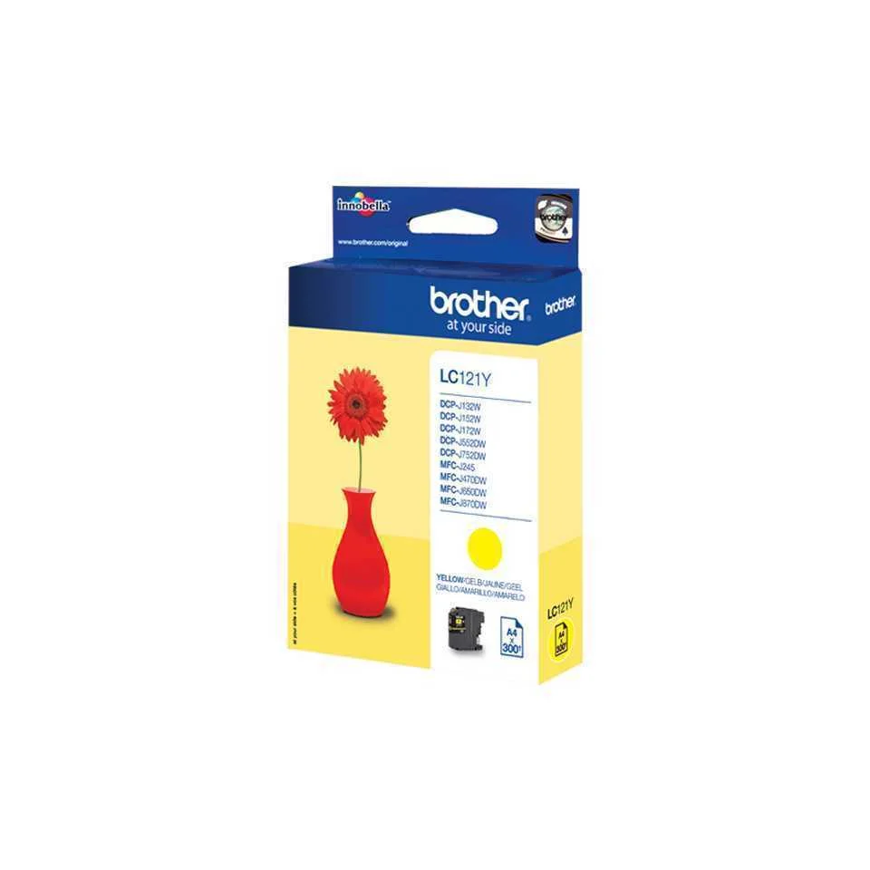 Brother Lc-121y Tinteiro 1 Unidade(S) Original Am.
