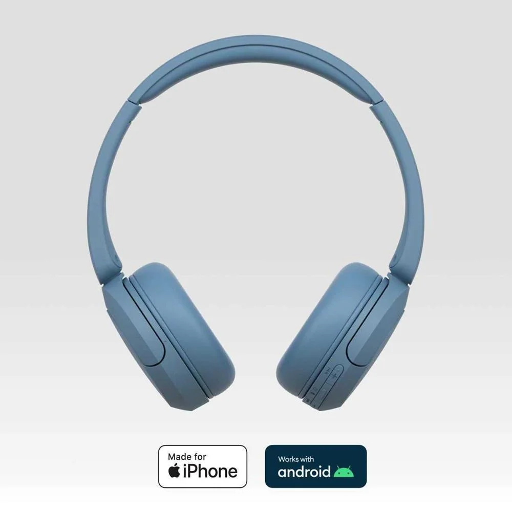 Sony Headset Over-Ear Blue (Whch520l.Ce7)