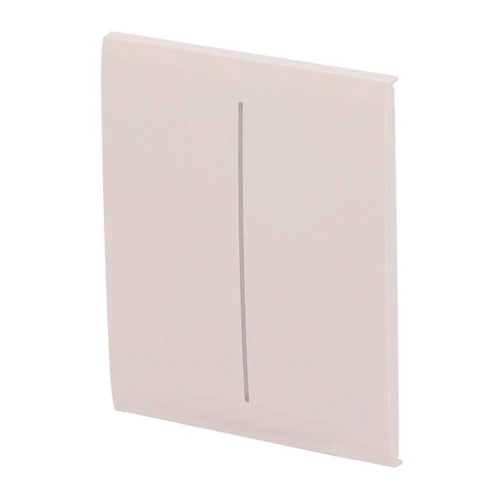 Panel T&aacute;ctil para Interruptor de Luz Doble  - Com.