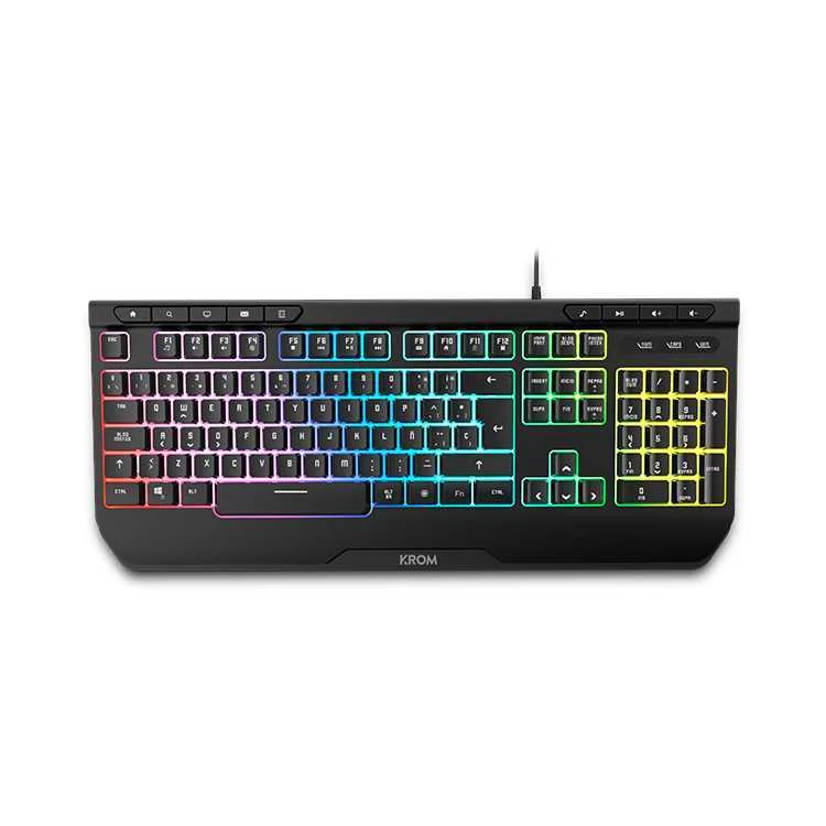 Krom Kenya Teclado Rato Inclu&iacute;do Usb Preto