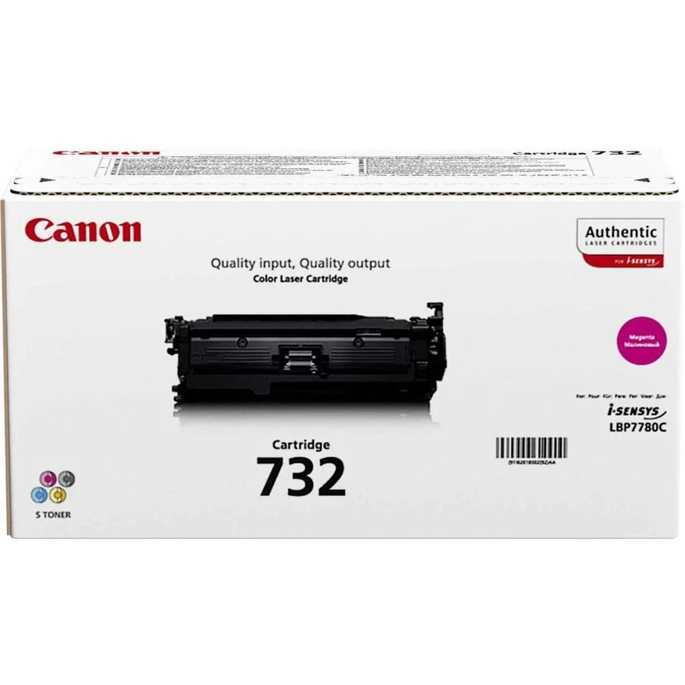 T&oacute;ner Canon 732 Preto Magenta 