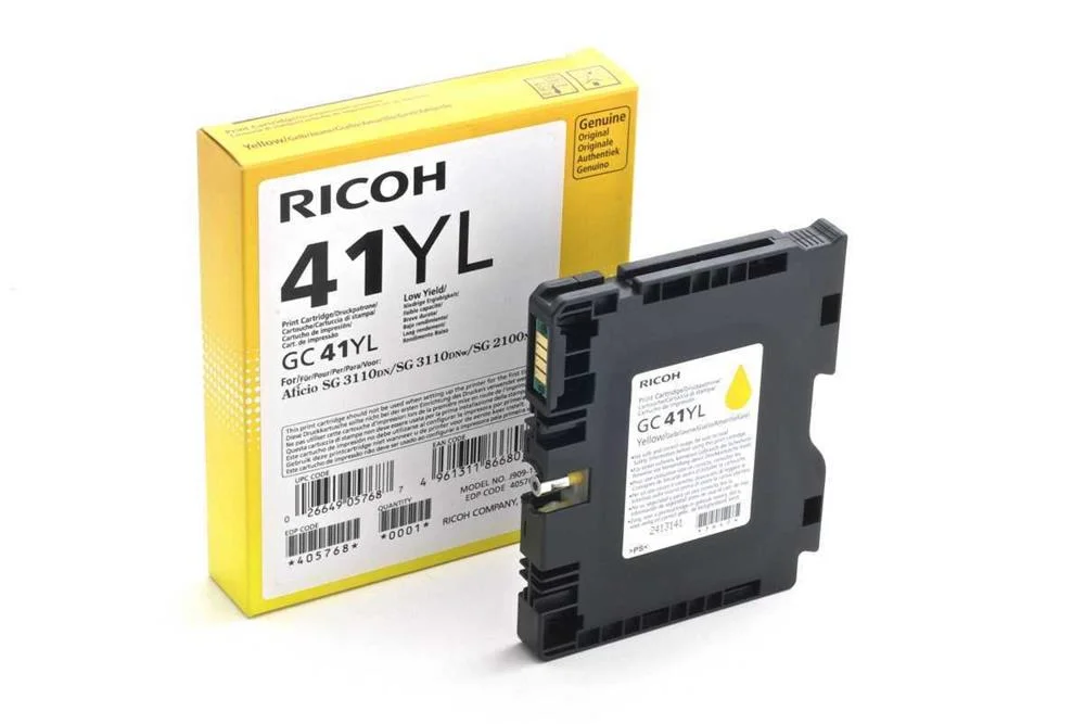 Ricoh Patrone Gc41yl    Yellow      600 Seiten        405768