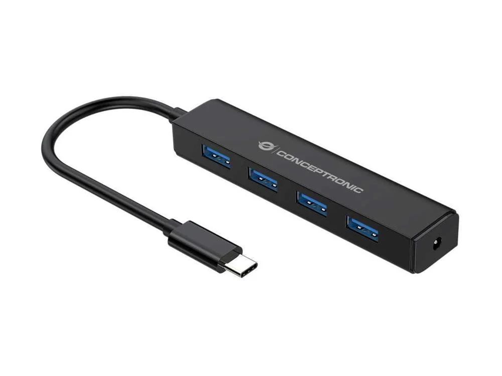 CONCEPTRONIC CTC4USB3 HUB DE INTERFACE USB 3.2 GE.