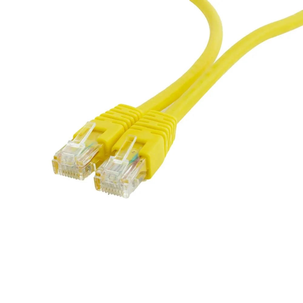 Cabo de Rede Gembird Pp6u-2m/Y Cat6 Utp (Cca) 2m Awg26 Amarelo