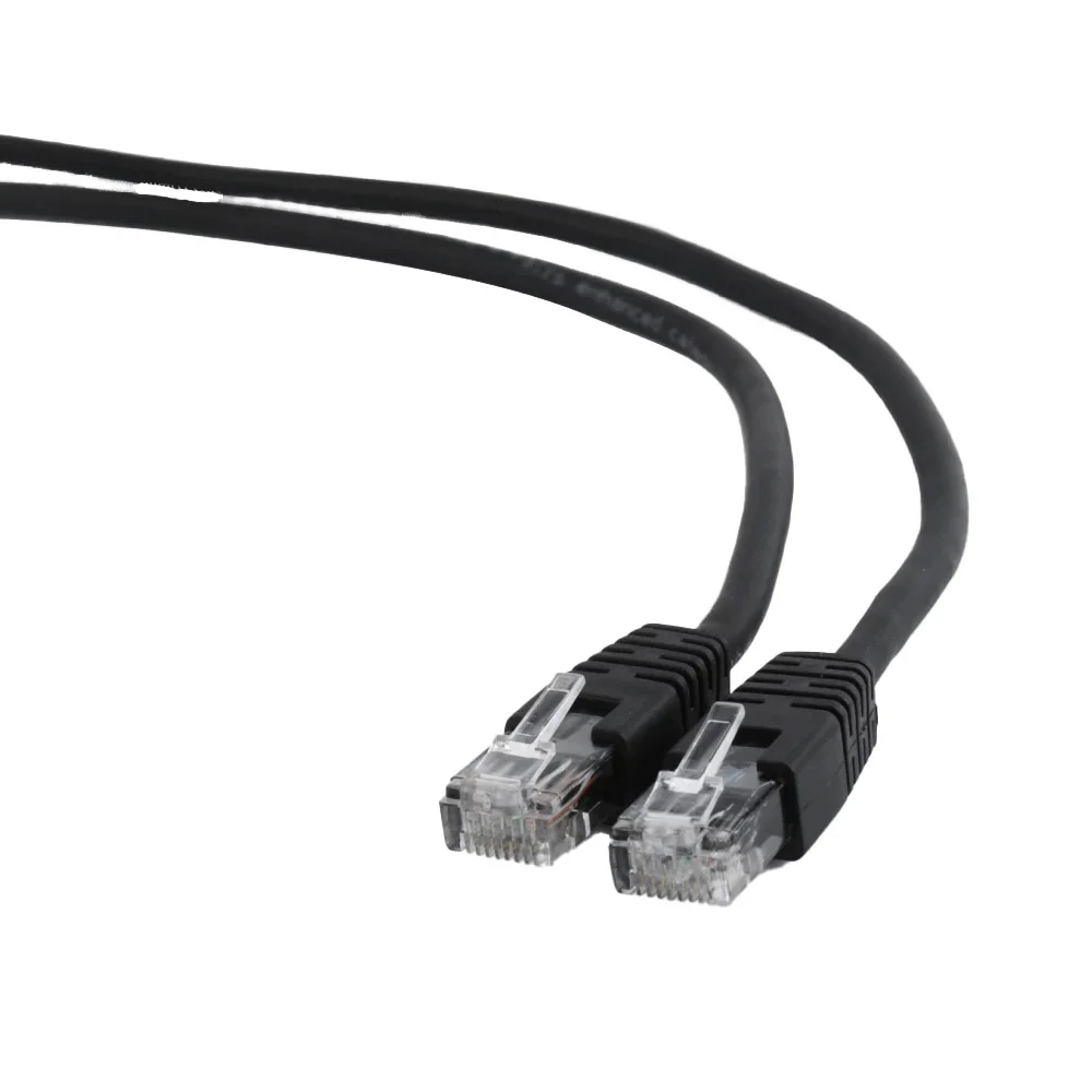Cabo de Rede Gembird Pp6u-1m/Bk Cat6 Utp (Cca) 1m Awg26 Preto