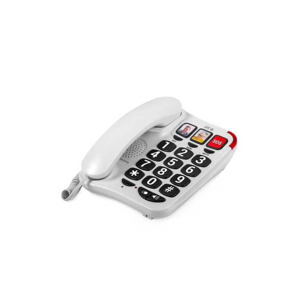 Telefono Sobremesa Spc 3295b Office Negr