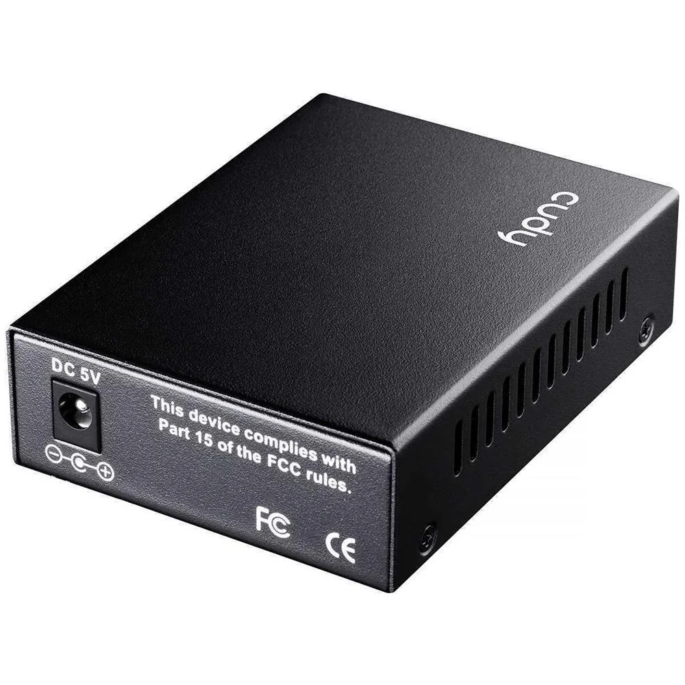 Conversor de Rede de M&eacute;dia 1000 Mbit/S Mc100gsa-20 Preto - Cudy
