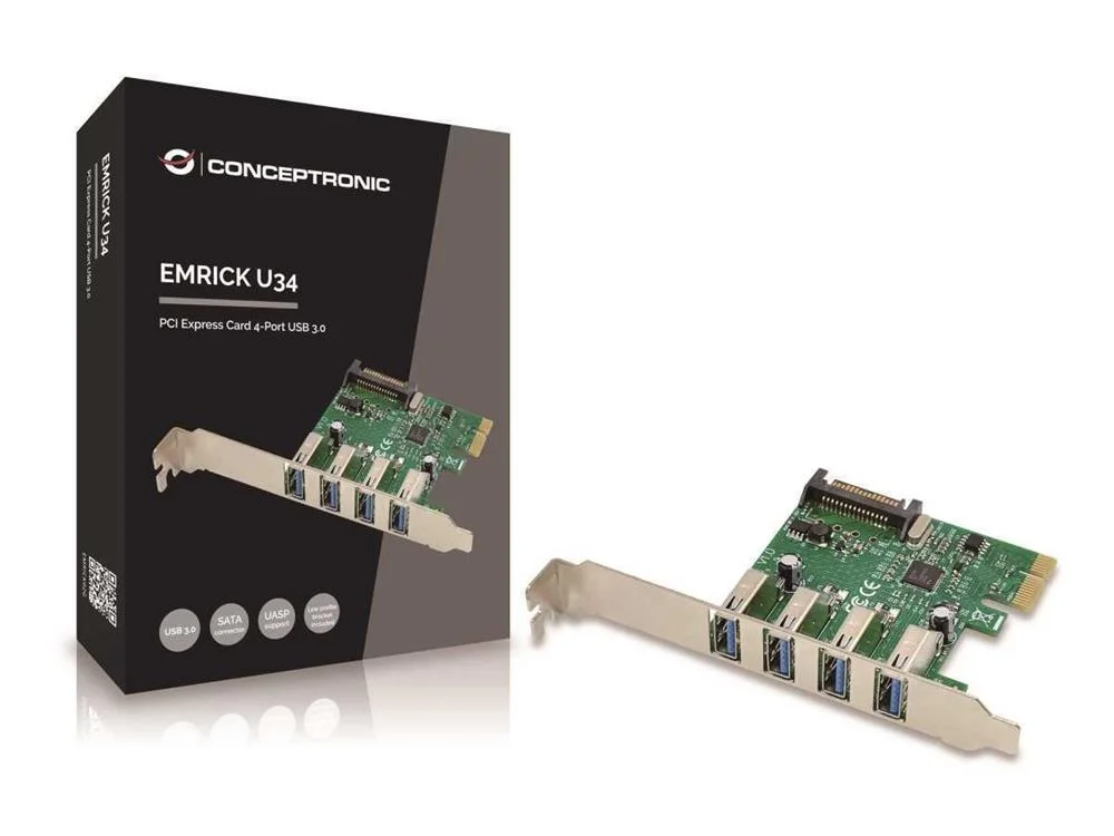 Conceptronic Pci Express Card 4-Port Usb 3.0