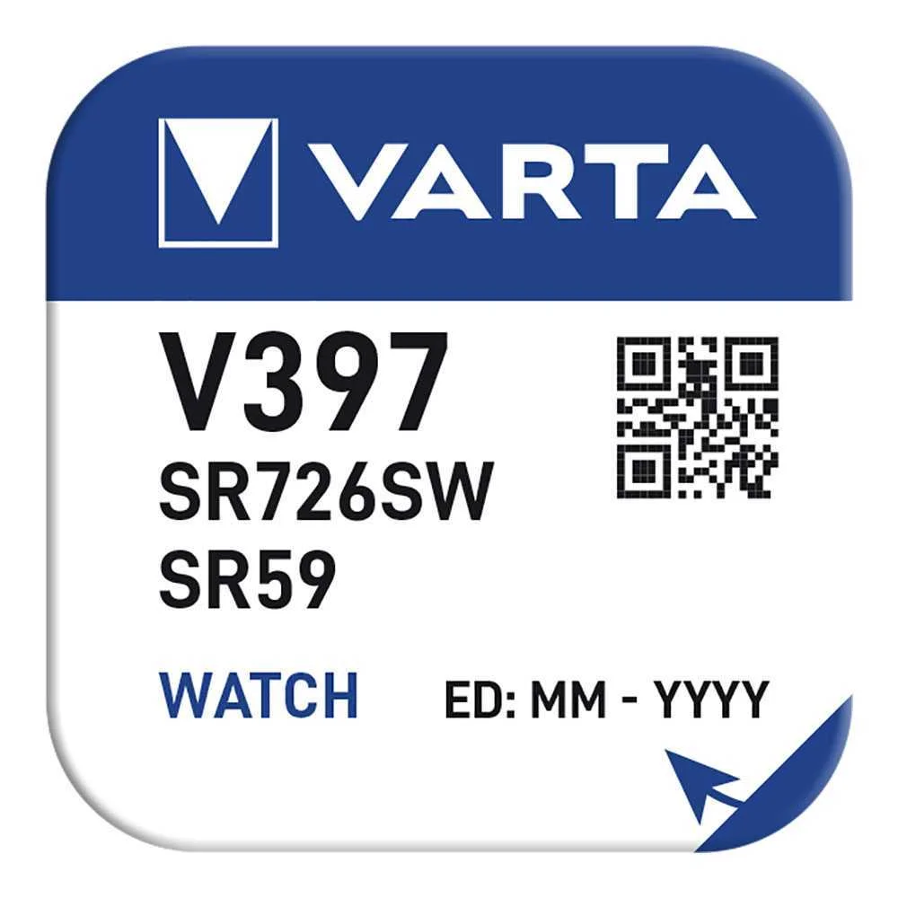 Bateria de Bot&atilde;o Sr59 - V397 Varta 23 Mah (Bliste.