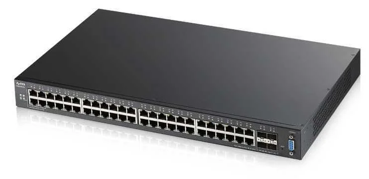 Zyxel Switch 48x Ge Xgs2210-52   + 4x10g             Managed