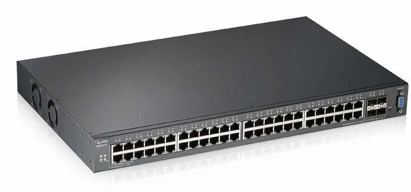 Zyxel Switch 48x Ge Xgs2210-52   + 4x10g             Managed