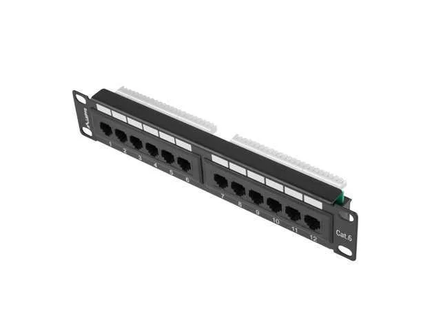 Lanberg Ppu6-9012-B Painel de Conex&otilde;es