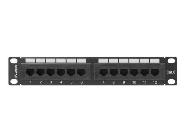 Lanberg Ppu6-9012-B Painel de Conex&otilde;es
