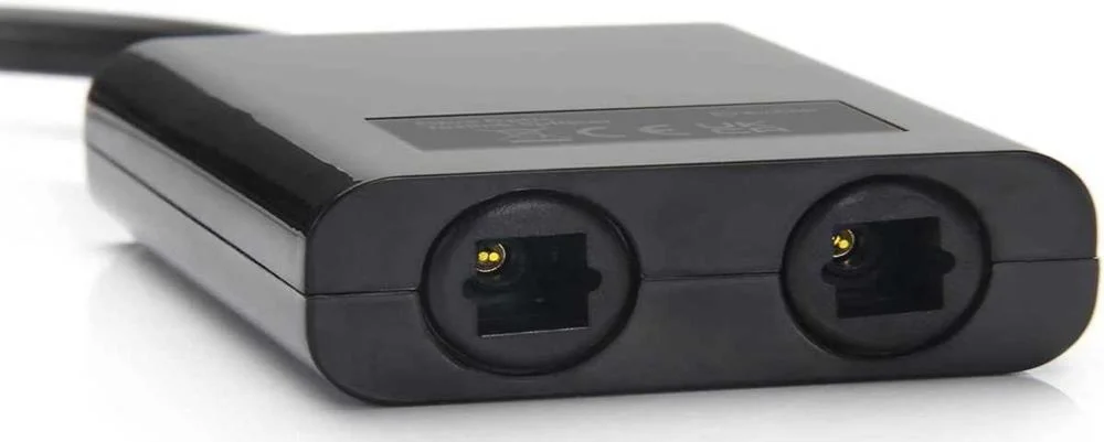Divisor de Fibra &Oacute;ptica Toslink 1x2