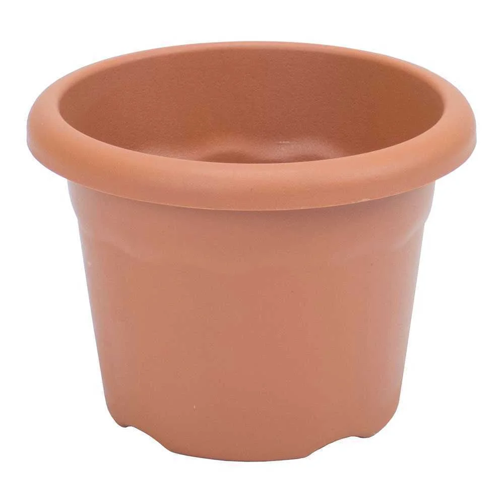 Vaso de Inje&ccedil;&atilde;o Cor Terracota &Oslash;18cm Plastiken
