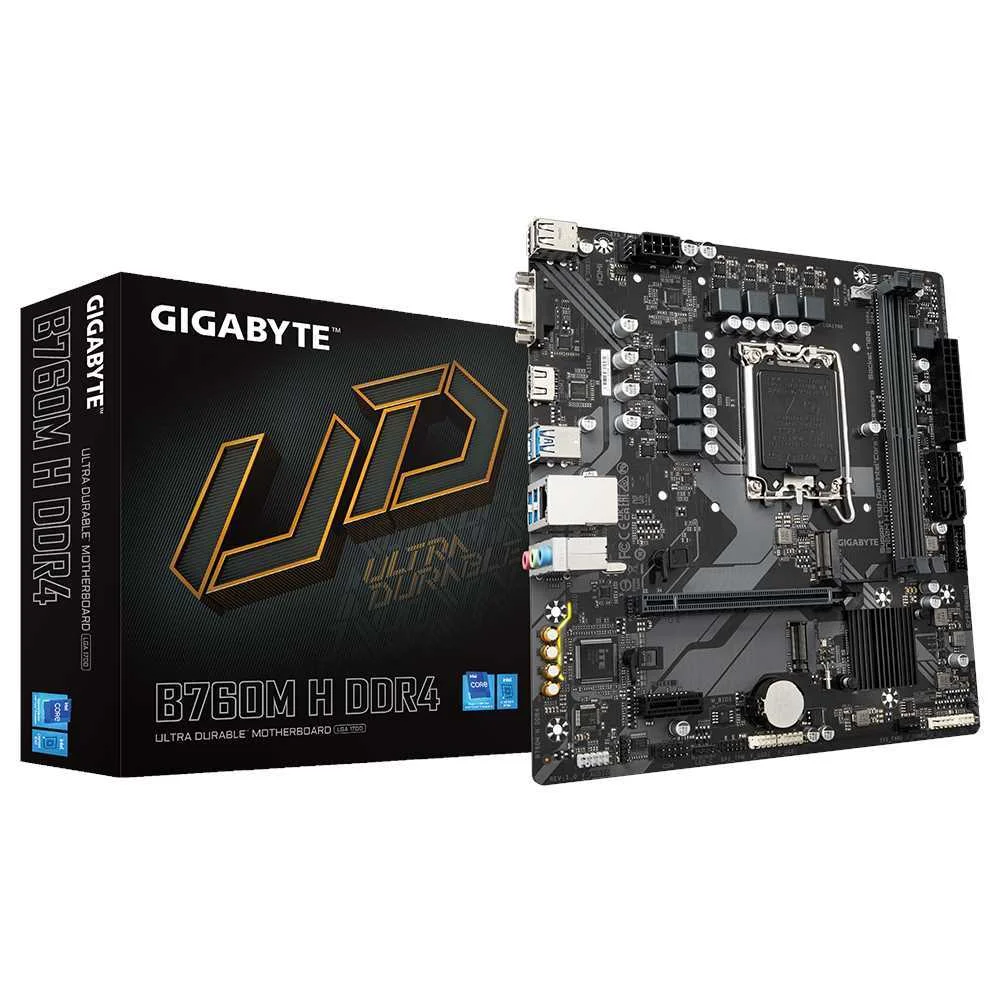 Gigabyte B760m H Ddr4                (B760,S1700,Matx,Ddr4)