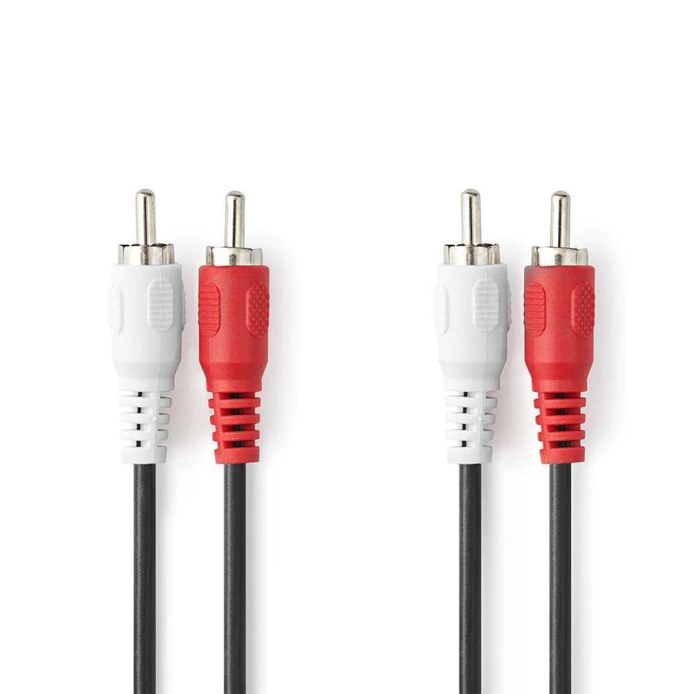 Cable de Audio Est&eacute;reo  2x Rca Macho  2x Rca Mach.