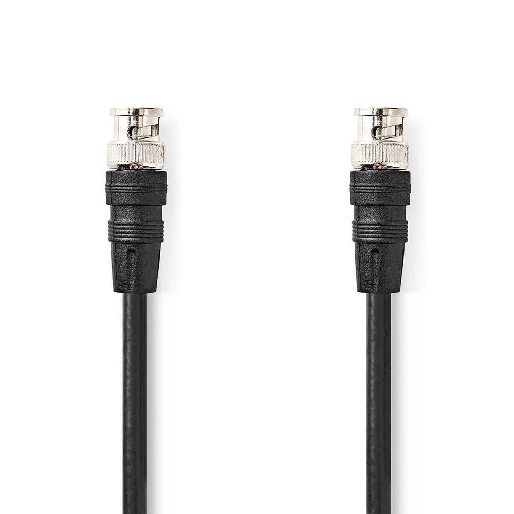 Cable de V&iacute;deo Bnc  Bnc Macho  Bnc Macho  Niquela.