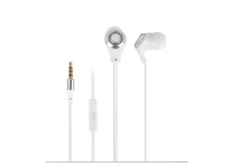 Auriculares In Ear com Microfone. Est&eacute;reo. com Cabo. 20-20.000 Hz.