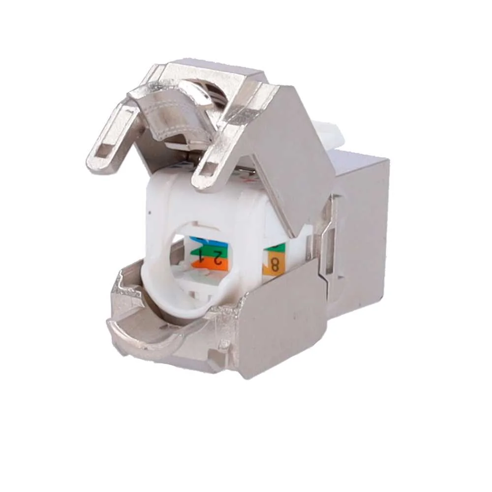 Conector para Cables Ftp - Conector Salida Rj45 - Compatible Ftp Categor&iacute;a 6 - F&aacute;cil Instalaci&oacute;n Sin