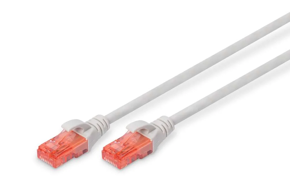 Digitus Chicote Cat6 Utp Pvc 1mt Cinza