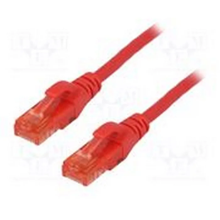 DIGITUS 1M CAT6 U-UTP CABO DE REDE VERMELHO U/UTP.
