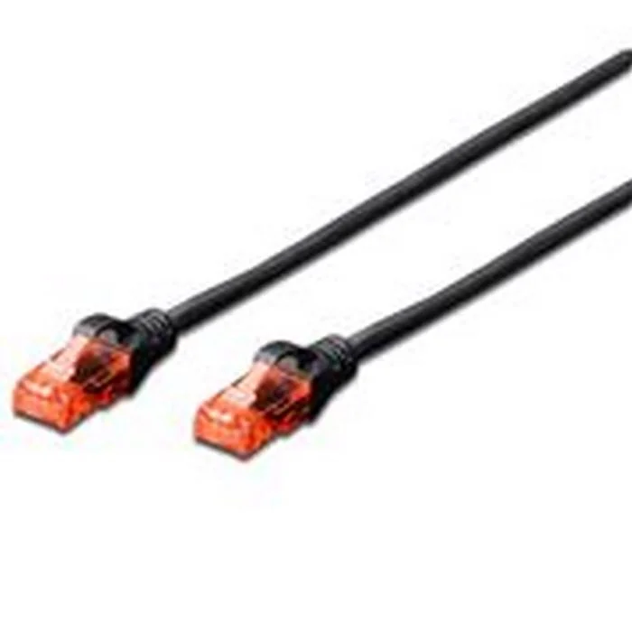 Digitus Patchkabel Cat6  U/Utp 2xrj45  2.0m Schw Hebelschutz Polybeutel