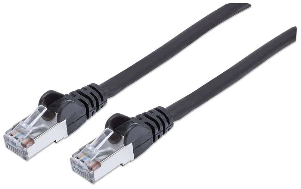 Intellinet 5m Cat6a S/Ftp Cabo de Rede Preto S/Ft.