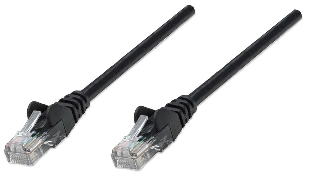 Intellinet Cat6a, Sftp, 0.25m Cabo de Rede Preto .