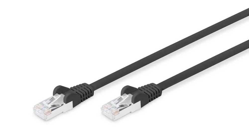 DIGITUS 2M CAT6 S-FTP CABO DE REDE PRETO S/FTP (S.