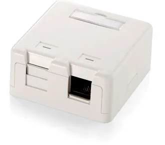 Equip 125122 Caixa para Tomadas Branco