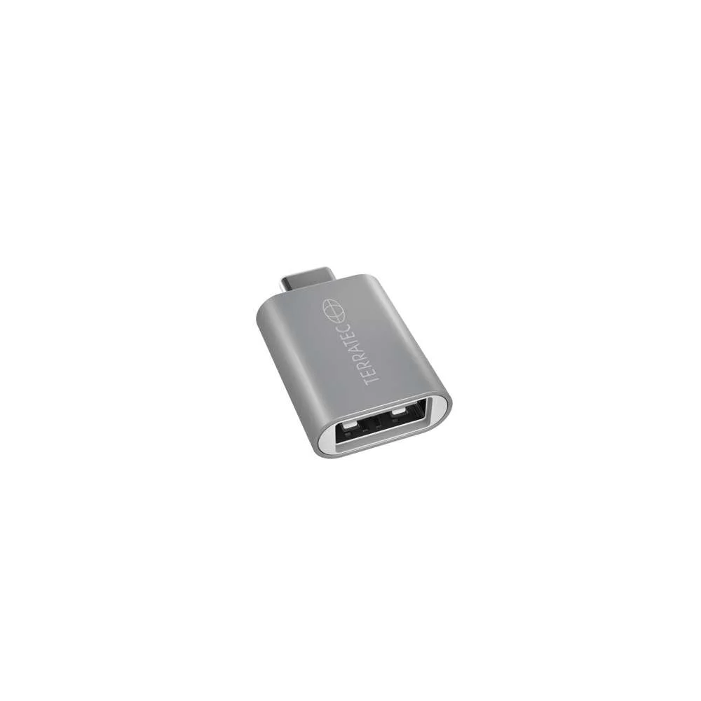 TERRATEC CONNECT C1 USB C USB A PRATEADO