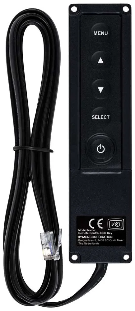 Iiyama Rc Touchv01 Comando com Fios Monitor Bot&otilde;e.