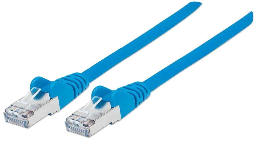 Intellinet 5m Cat6 S/Ftp Cabo de Rede Azul S/Ftp .