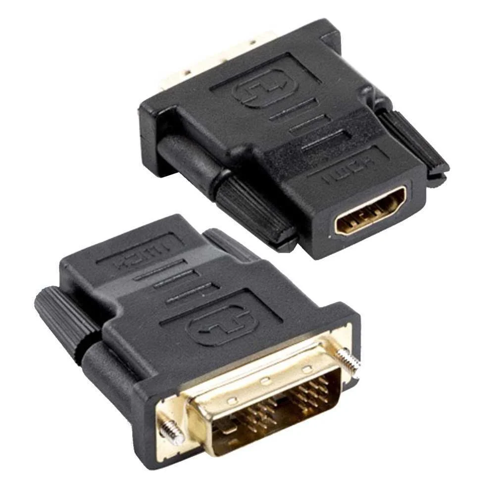 Techly Dvi-D - Hdmi M/F Preto