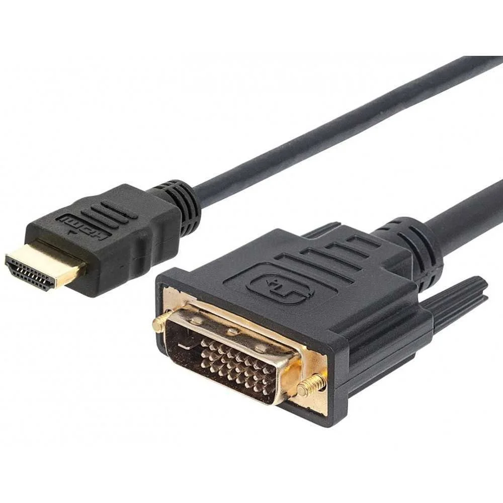 Techly Hdmi Zu Dvi-D Kabel 1,8m Schwarz