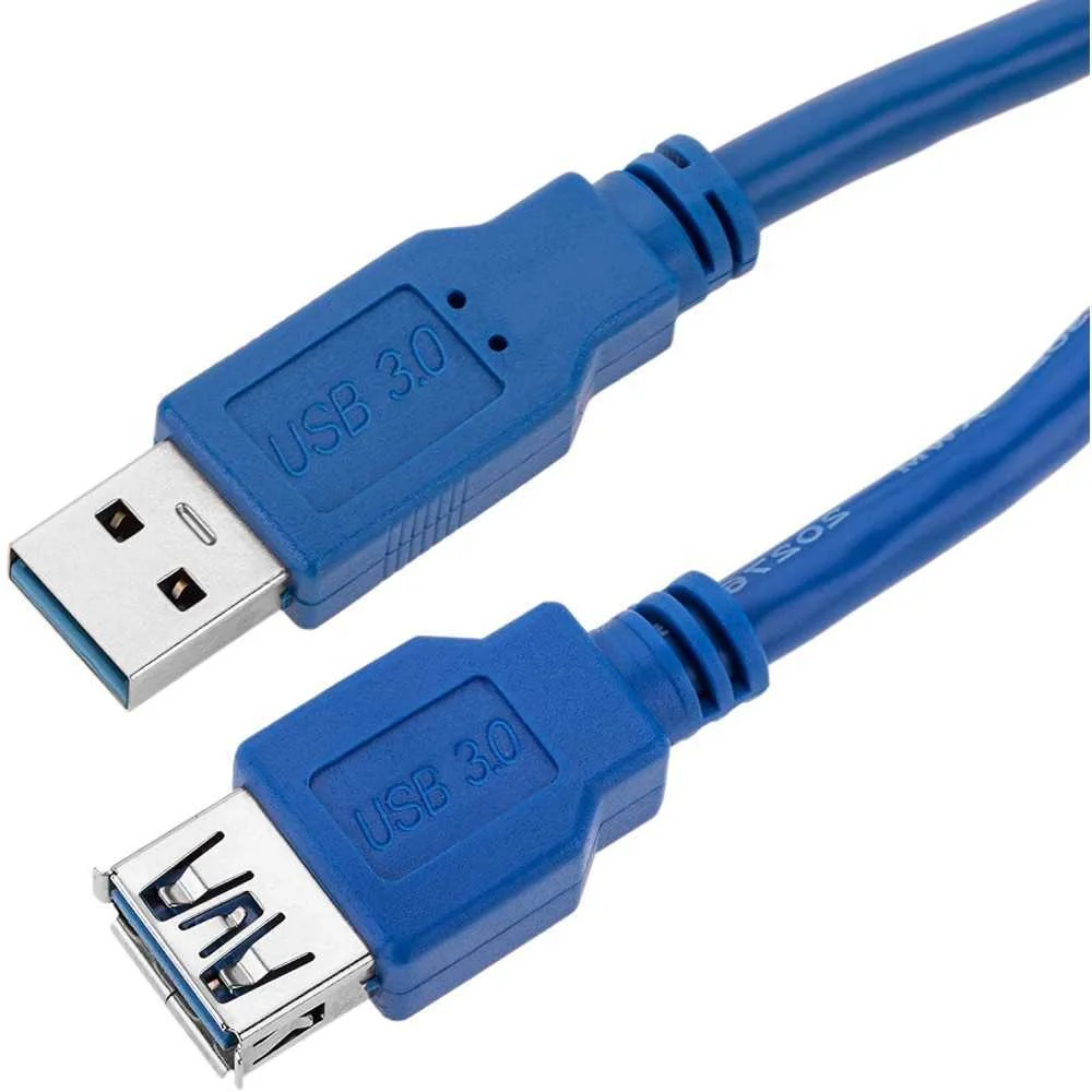 Techly 0.5m Usb 3.0 a M/F Cabo Usb 0,5 M Usb 3.2 .