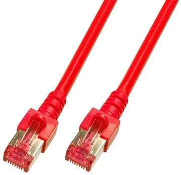 Efb Rj45 Patchkabel S/Ftp, Cat.6, Lszh, 1m, Rot